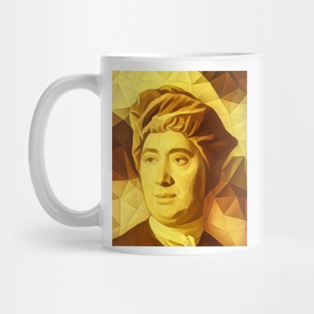 David Hume Golden Portrait | David Hume Artwork 8 by JustLit